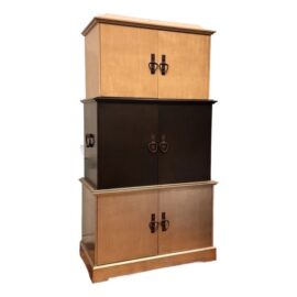 Dunkirk & Associates Menage W624 Three-Piece Valise Armoire. Original Price: $17,275