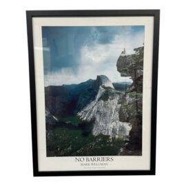 Mark Wellman No Barriers Glacier Point, Yosemite Poster