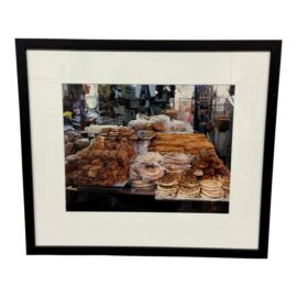 Middle Eastern Market Photograph, Framed