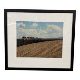 Tuscan Countryside Photograph, Framed