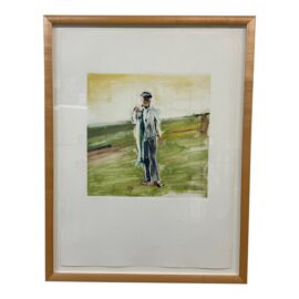 Marshall Crossman Beach Monotype No.26, Signed. Estimated Price: $2,200