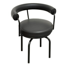Charlotte Perriand for Cassina Lc7 Swivel Chair. Original Price: $3,850