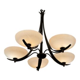 Hubbardton Forge Aegis Five Light Chandelier. Original Price: $3,000