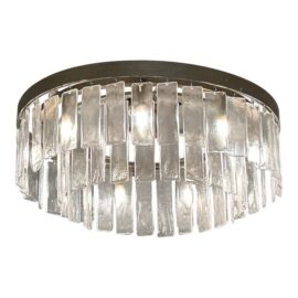 Golden Lighting Ciara Nine-Light Semi-Flush Mount. Original Price: $600