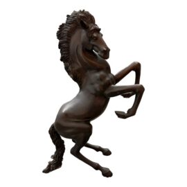 Rearing Horse Bronze Sculpture. Original Price: $5,000