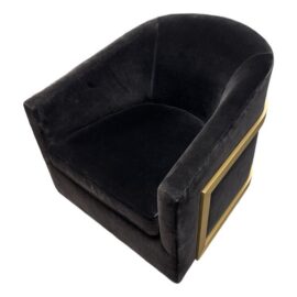 Restoration Hardware Reginald Swivel Chair. Original Price: $3,425