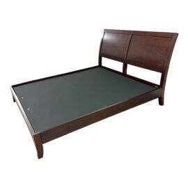 Eastern King Size Crate & Barrel Dawson Bed Frame. Original Price: $1,600