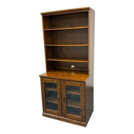 William Sonoma for Pottery Barn Printer's Two Piece Storage Bookcase. Original Price: $1,480