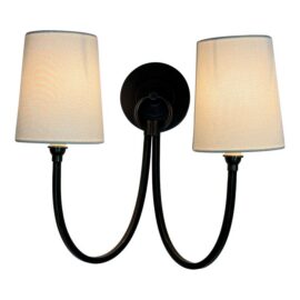 Thomas O'Brien for Visual Comfort Reed Iron Double Sconce. Original Price: $750