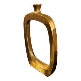 Z Gallerie Lamberton Gold Vase. Original Price: $100