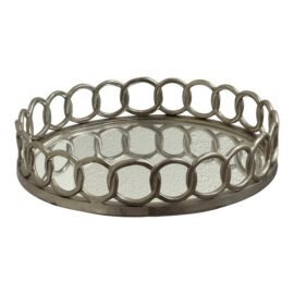 Z Gallerie Circa Mirrored Tray. Original Price: $200