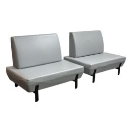 Arik Levy for Viccarbe Platform Lounge Chairs, Pair. Original Price: $6,000
