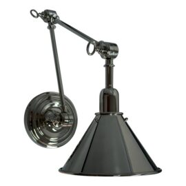 Ralph Lauren for Visual Comfort Library Polished Nickel Wall Sconce. Original Price: $1,000