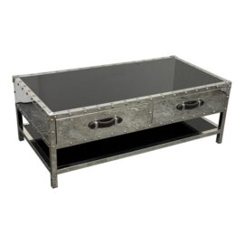 Z Gallerie Flight Trunk Coffee Table. Original Price: $1,450