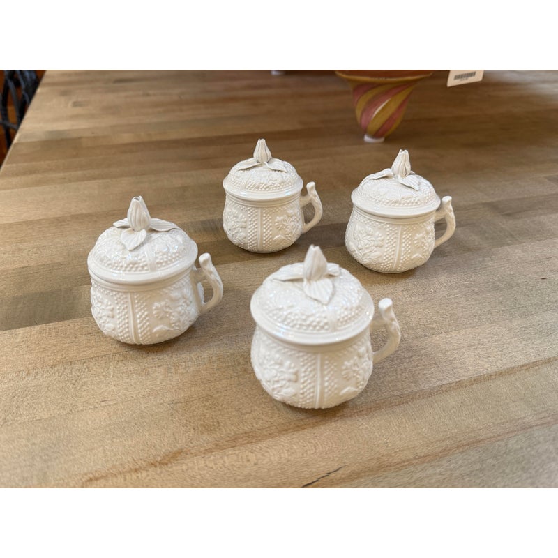 Mottahedeh Museum Reproductions “Musée Des Arts” Pot De Crème Cups