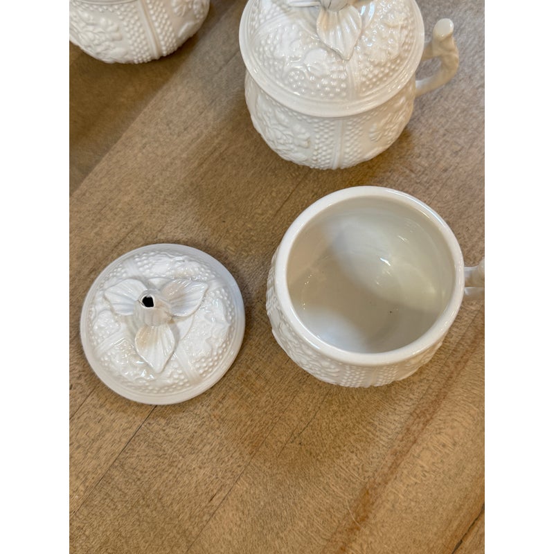 Mottahedeh Museum Reproductions “Musée Des Arts” Pot De Crème Cups