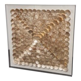 Restoration Hardware Capiz Shell Art Panel. Original Price: $1,465