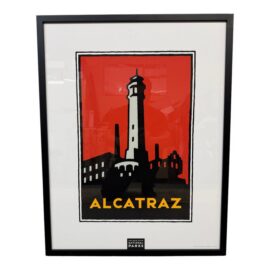 Alcatraz Golden Gate National Parks Framed Print
