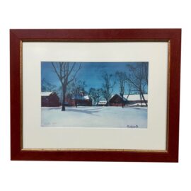 Robert Cohen Kentlands Mansion Lmt. Ed. Painting, Signed
