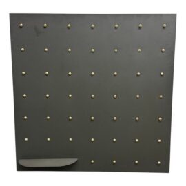 Studded Wall Panel With Shelf