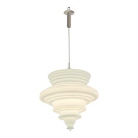 Jan Plecháč & Henry Wielgus for Lasvit Scala Never-Ending Glory Pendant, Opal. Original Price: $4,150