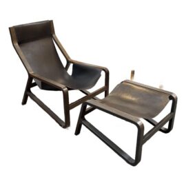 Toro Lounge Chair + Ottoman, Set. Original Price: $2,650