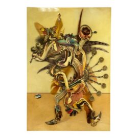 Peter Daskaloff “Capriccio 35-1” Mixed Media Assemblage Artwork