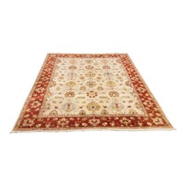 7ft 11 in X 10ft 1 Vasari Hand-Knotted Wool Area Rug. Estimated Price: $12,775