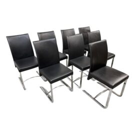 Roche Bobois Amplitude Chairs, Set of Eight. Original Price: $14,000