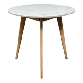 Article Mara Carrara Marble Café Table. Original Price: $450