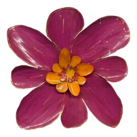 Pat & Andre Juneau Metal Flower Wall Sculpture, Extra Large