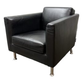 Rodolfo Dordoni for Minotti Copenhagen Leather Armchair. Estimated Price: $5,000
