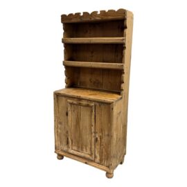 Antique European Pine Open Hutch Cupboard. Original Price: $1,800