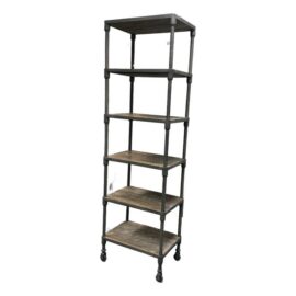 Luay Al-Rawi for Restoration Hardware Dutch Industrial Single Shelving. Original Price: $1,730