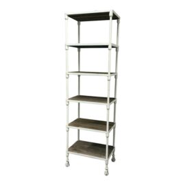 Luay Al-Rawi for Restoration Hardware Dutch Industrial Narrow Single Shelving. Original Price: $1,730