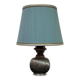 Rowan, Evans & Sons Converted Kerosene Lamp, Antique