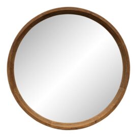 NEW Brownstone Capri Mirror, Teak Wood. Original Price: $985