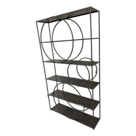 Four Hands Danielle Five-Shelf Bookshelf. Original Price: $1,260