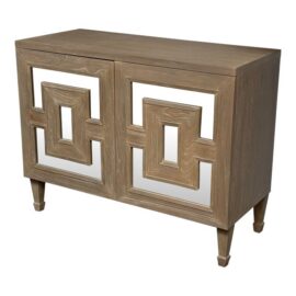 NEW Brownstone Palmer Mirrored Accent Chest. Original Price: $2,385