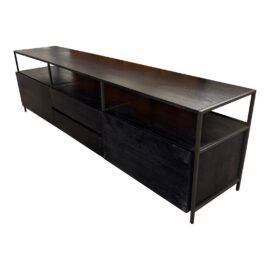 West Elm Industrial Storage Media Console. Original Price: $1,900