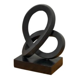 Restoration Hardware Cast Metal Abstract Sculpture #4. Original Price: $435
