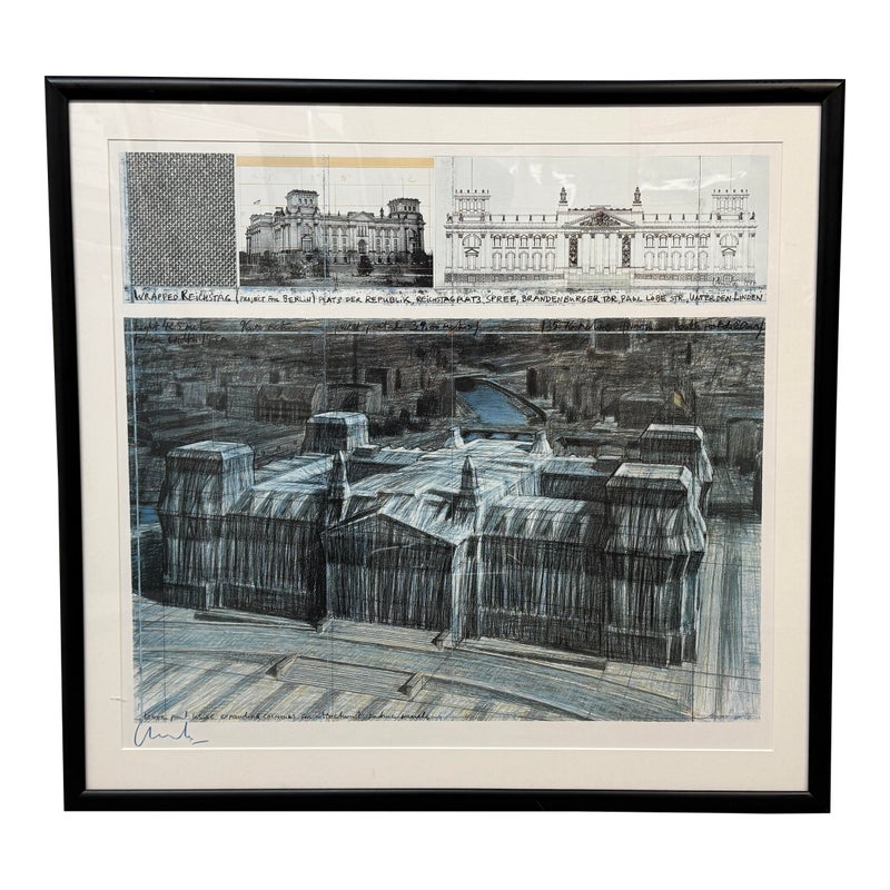 Christo & Jeanne-Claude Wrapped Reichstag a Project for Berlin