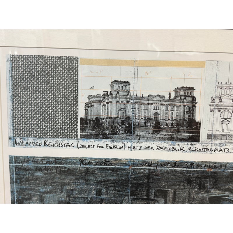 Christo & Jeanne-Claude Wrapped Reichstag a Project for Berlin