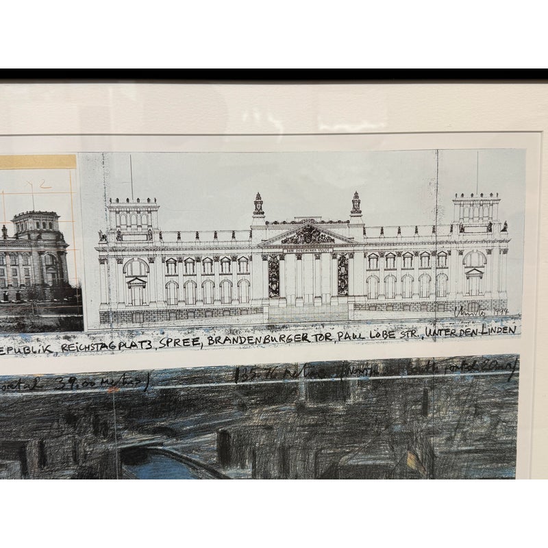 Christo & Jeanne-Claude Wrapped Reichstag a Project for Berlin