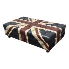 Timothy Oulton Westminster Button Storage Ottoman. Original Price: $3,975