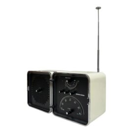 Brionvega Ts522 Radio Cube Am/Fm Radio With Manual