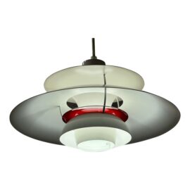 Poul Henningsen for Louis Poulsen Ph 5 Light Pendant. Original Price: $1,365
