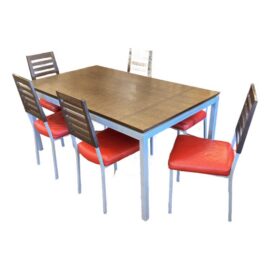 Callagaris Avant Garde Dining Room Table + Chairs, Set. Estimated Price: $5,800