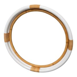 Serena & Lily Montara Rattan Mirror. Original Price: $900