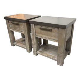 Restoration Hardware Teen Vaughn Nightstands, Pair. Original Price: $915